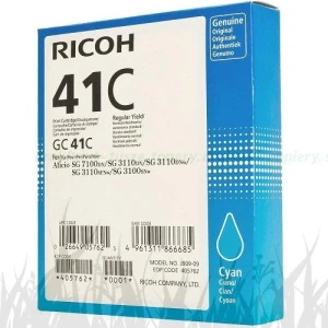 Gel Ricoh NRG Oryginał GC-41C (405762) Cyan
