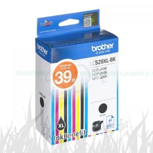 Tusz Brother do DCPJ100YJ1/DCPJ105YJ1 | 2400str. (LC-529XL-BK) Black