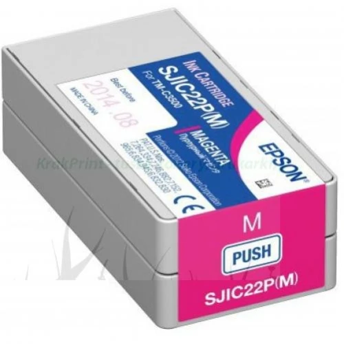 Tusz Epson Oryginał SJI22PM SJIC22PM  (C33S020603) Magenta