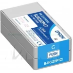 Tusz Epson Oryginał SJI22P(C) (C33S020602) Cyan