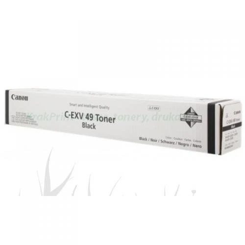 Toner Canon C-EXV49 BK do iR C-3320/3325/3330 | 36 000 str. (8524B002) Black
