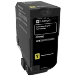 Toner Lexmark do CS720,CX725 | 3tys. (74C20Y0) Yellow