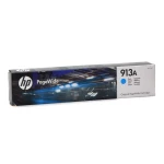 Tusz HP 913A do PageWide Pro 452DW/DWT, 477DW/DWT | 3 000 str. (F6T77AE) Cyan