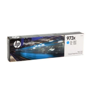 Tusz HP 973X do PageWide Pro 452DW/DWT, 477DW/DWT | 7 000 str. (F6T81AE) Cyan