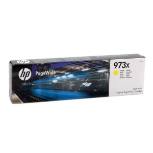 Tusz HP 973X do PageWide Pro 452DW/DWT, 477DW/DWT (F6T83AE)  | 7 000 str. Yellow
