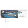 Tusz HP Nr.981X do PageWide Color 556dn | 10tys. (L0R09A) Cyan