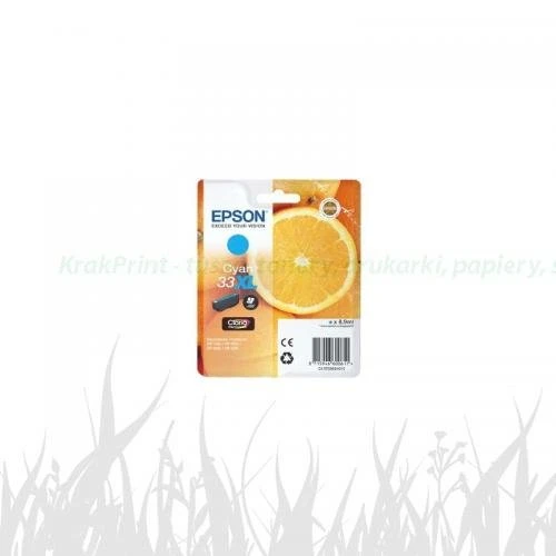 Tusz Epson Nr.33XL Pomarańcza do XP-530 | 8,9ml (C13T3362401 C13T33624012) Cyan