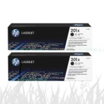 Dwupak tonerów HP 201X do LaserJet M277, Pro M252/277 | 2x2800 str. (CF400XD) Blac