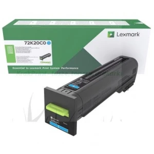 Toner Lexmark do CS820,CX860 | 8tys. (72K20C0) Cyan
