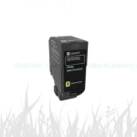 Toner Lexmark Oryginał 74C2HY0 Yellow