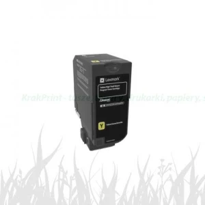 Toner Lexmark Oryginał 74C2HY0 Yellow
