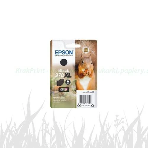 Tusz Epson Nr..378XL Expression Photo XP-8700... | 11,2ml (C13T37914010) Black