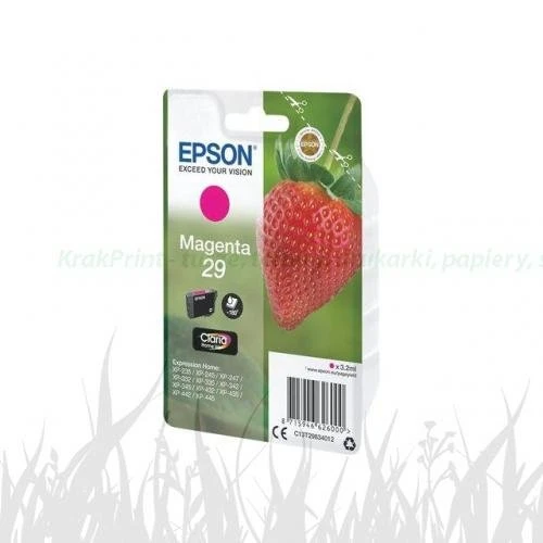 Tusz Epson Nr.29 T2983 do XP-235 332 335 | 3.2ml (C13T29834012 / C13T29834022) Magenta