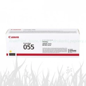 Toner Canon Oryginał i-SENSYS MF744Cdw | CRG-055Y | 2,1k (3013C002 ) Yellow