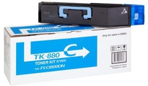 Toner Kyocera-Mita Oryginał TK-880C Cyan