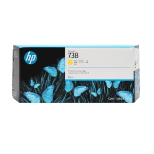 Tusz HP Nr.738 do DesignJet T850 | 300ml (676M8A) Yellow