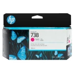 Tusz HP Nr.738 do DesignJet T850 | 130ml (498N6A) Magenta