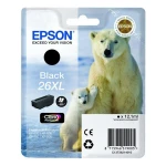 Tusz Epson XP-600 XP-605 XP-700 XP-800 26XL 12,1ml (C13T26214012 / C13T26214022) Black