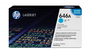 Toner HP Nr.646A do Color LaserJet CM4540 | 12,5tys. (CF031A) Cyan