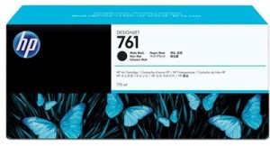 Tusz HP Nr.761 do Designjet T7100 | 775ml (CM997A) MatteBlack
