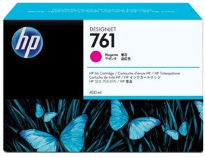 Tusz HP Nr.761 do Designjet T7100 | 400ml (CM993A) Magenta