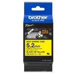 Rurka termokurczliwa Brother HSe-611E 5,2mm x 1,5m czarny nadruk / ???te t?o (HSE611E)