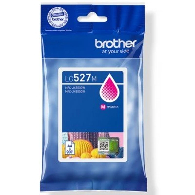 Tusz Brother Oryginał do MFC-J4350DW, MFC-J4550DW | 900str. (LC527M) Magenta