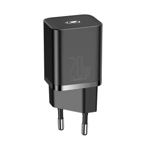 Baseus Ładowarka sieciowa Super Si Quick Charger 1C 20W +USB-C do Lightning 1m (TZCCSUP-B01)