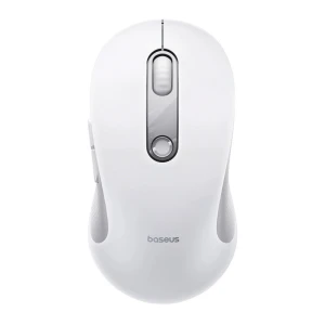 Baseus Mysz bezprzewodowa ergonomiczna F02 Bluetooth | białe (B0203202)