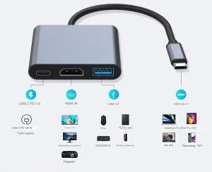 Bounn Adapter 3 w 1 USB 3.1 (JL-CHC01)
