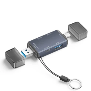 Bounn czytnik kart pamięci USB USB-C 3.0 hub PRO 6w1 SD/MicroSD (YC370)