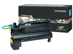 Oryginalny Toner Lexmark C792, X792 (C792A1YG)	 Yellow